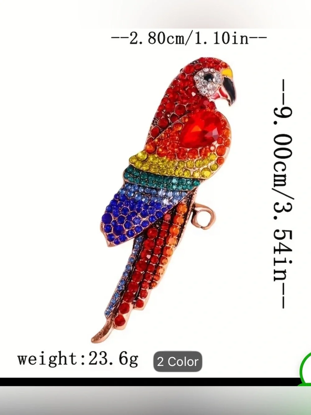 N/A elegant parrot
